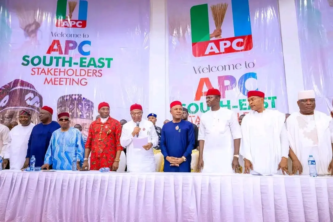 South-East APC Endorses Tinubu as Sole Presidential Candidate for 2027, Vows Bloc Votes
