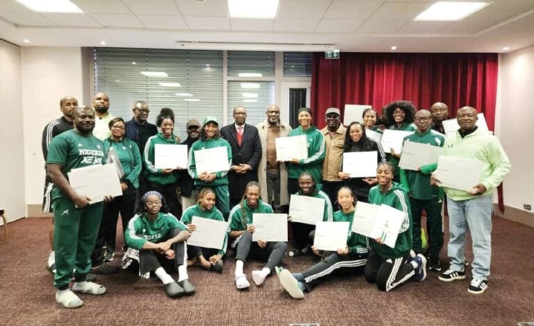 D'Tigress Receive Housing Documents, National Honours for 2025 AfroBasket Triumph