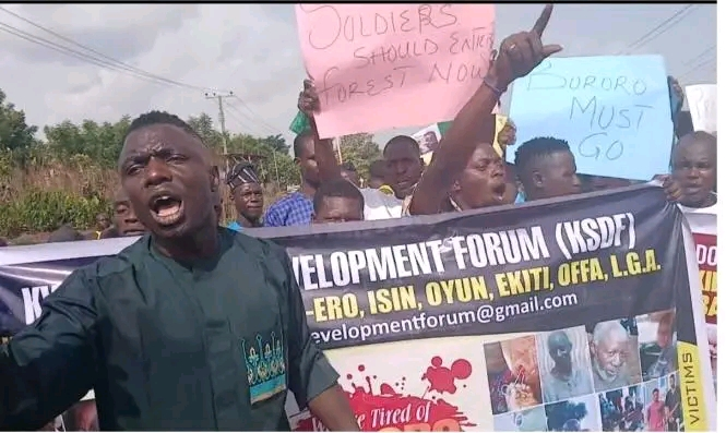 Kwara Boils as Residents Stage Mass Protest Over Killings, Kidnappings
