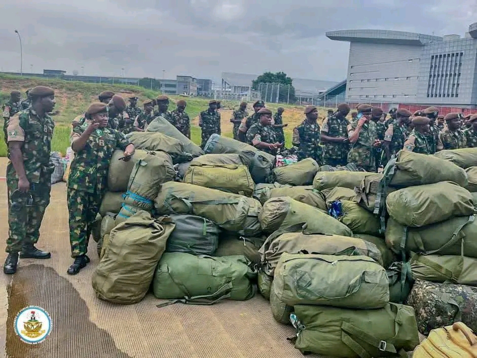 NAF Airlifts First Batch of Nigerian Troops to Guinea-Bissau for ECOWAS Peace Mission