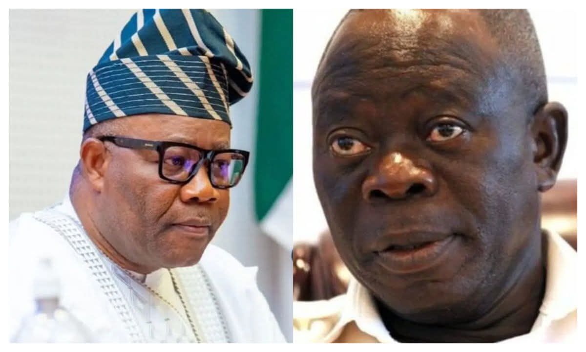 Oshiomhole Blasts Akpabio Over Senate Rule Change, Alleges Plot to “Destroy the Ladder”