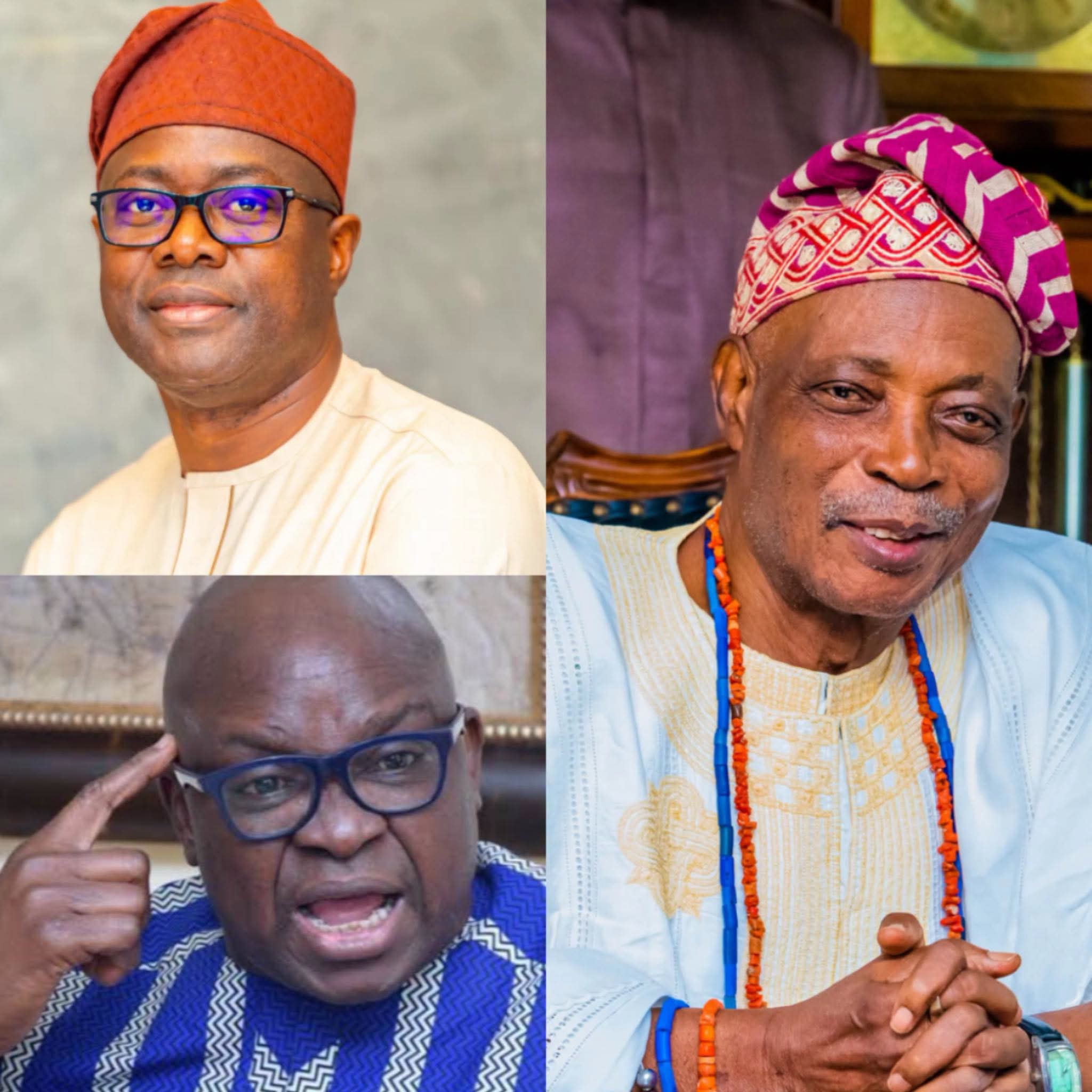 Fayose Declares War on Makinde’s 2027 Ambition, Vows Alliance with Olubadan