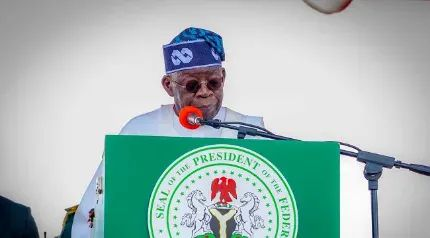 Tinubu Blames Opposition for Hunger, Poverty in Nigeria, Seeks Second Term