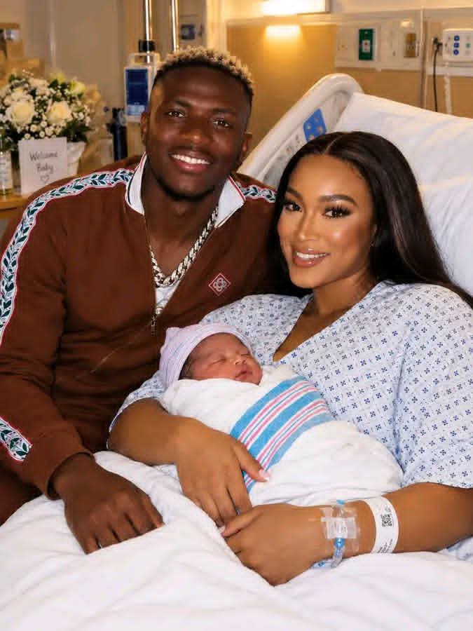 Victor Osimhen, Partner Welcome Second Child, Name Baby Girl Liora Audrey