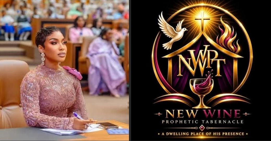 Tonto Dikeh Launches ‘New Wine Prophetic Tabernacle’ Spiritual Church
