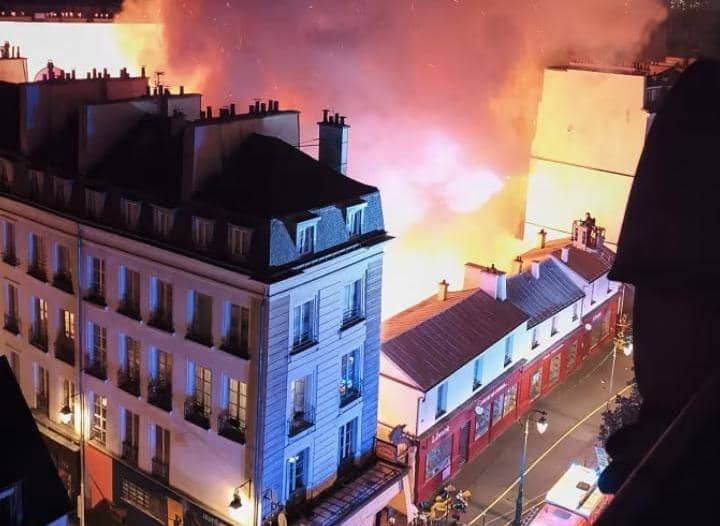 Fire Destroys Paris’ Historic Enfants Rouges Market, Established in 1615