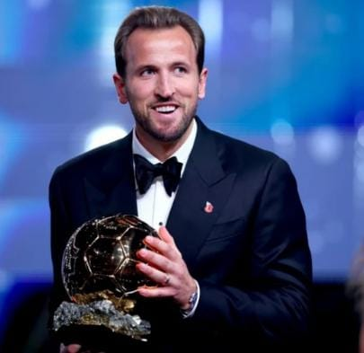 Harry Kane Wins Ballon d’Or as England Celebrates Historic Triumph