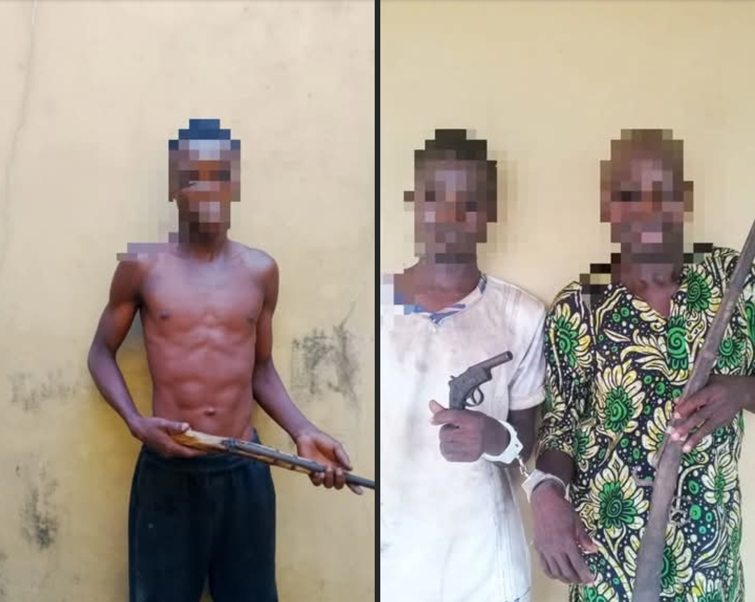 Police Nab Father, Son, Three Others in Ogun Crackdown, Recover Four Firearms