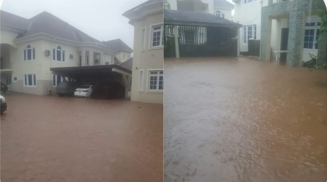 Kano Deputy Governor, Ex-IGP’s Abuja Homes Hit by Flood as Residents Blame Blocked Canal